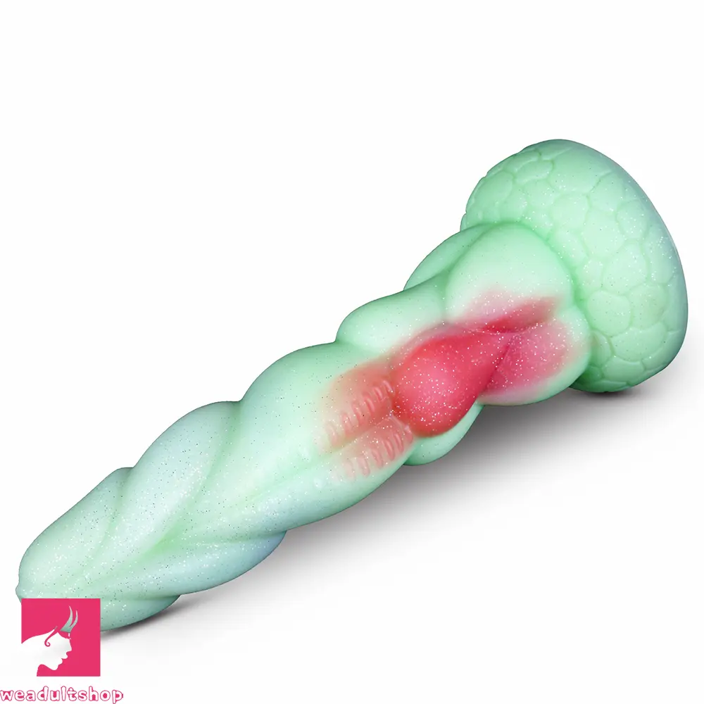 8.27in Animal Alien Liquid Silicone Monster Dildo Masturbator Erotic Cock