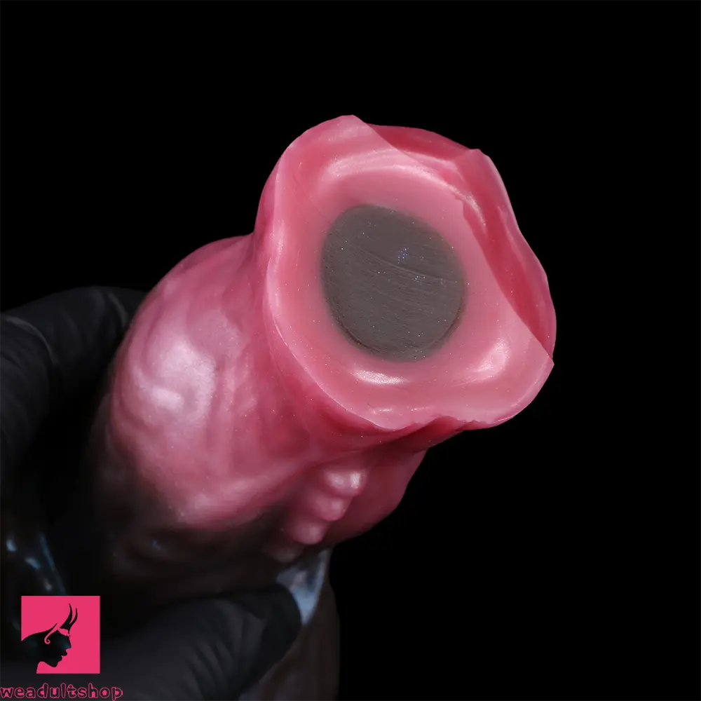 7.71in Dual Density Silicone Odd Dildo Adult Masturbation Pleasure Cock