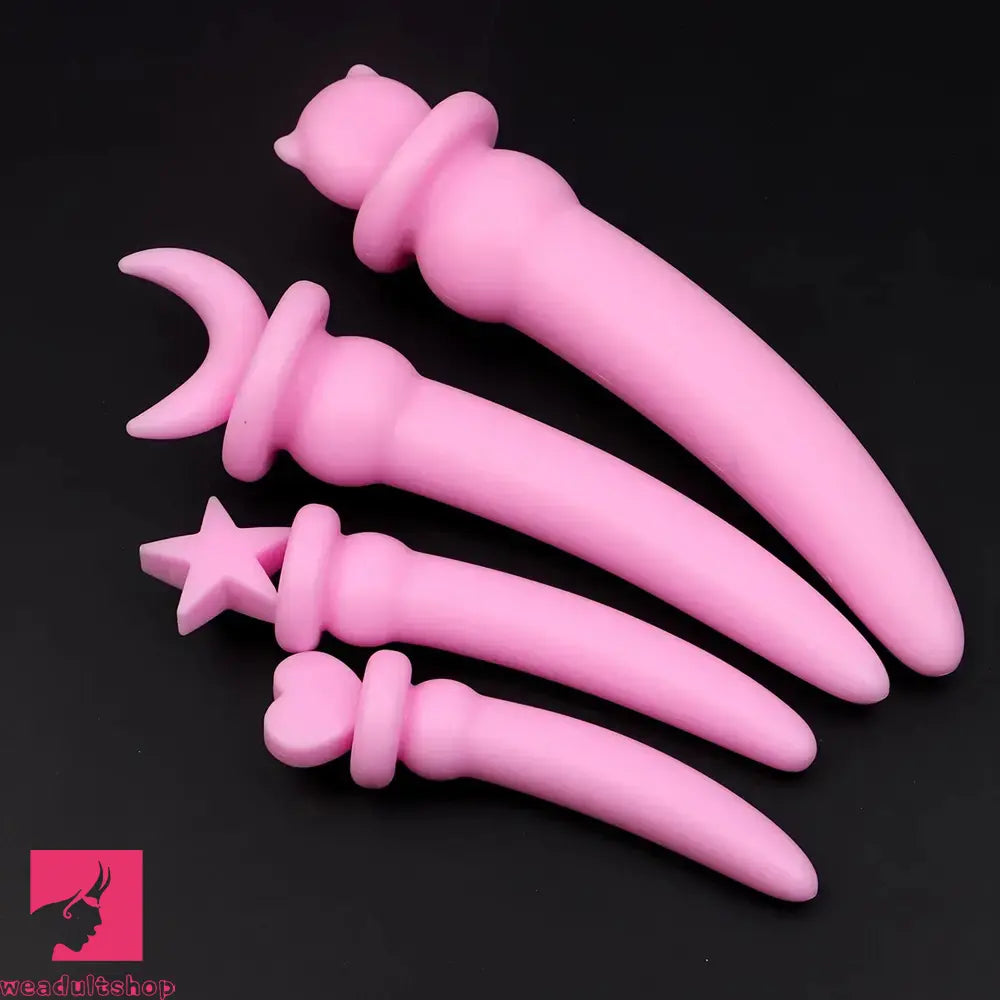 5.12in 6.3in 7.87in 8.27in Realistic Cute TPE Fantasy Dildo For Clit Orgasm