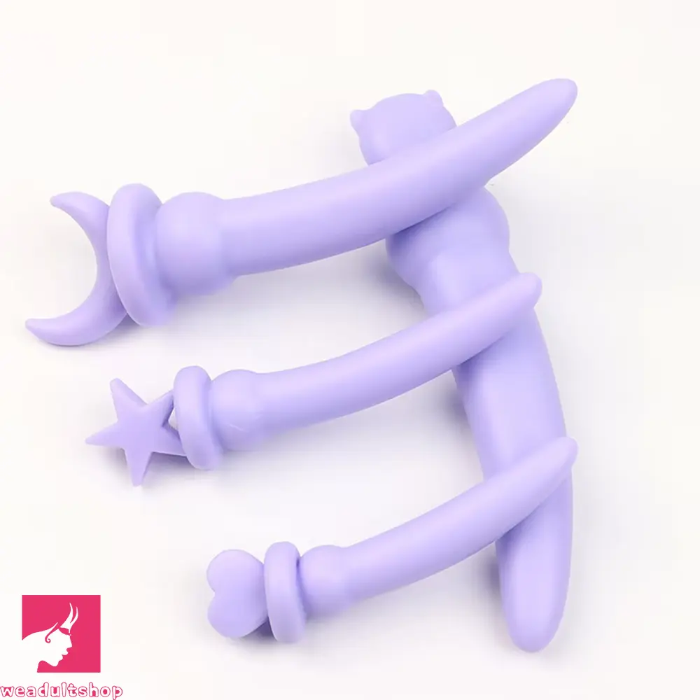 5.12in 6.3in 7.87in 8.27in Realistic Cute TPE Fantasy Dildo For Clit Orgasm