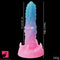 7.48in Luminous Fantasy Silicone Soft Penis Dildo With Spiked Penis Texture