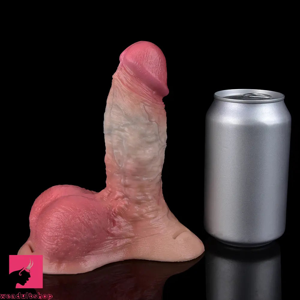 6.1in 8.46in Ultra-Stable Safe Strap on Dual Density Silicone Solid Dildo Relax Toy