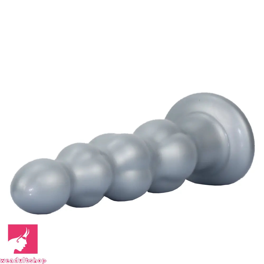 8.07in 11.61in 14.56in Muscle Anal Plug Dildo Soft Silicone Prostate Massager