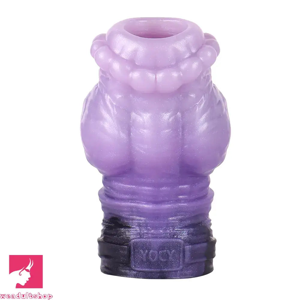 4.44in 6.06in 7.32in Horse Cock Dildo Sleeve Odd Spiked Knot Creature Sleeve