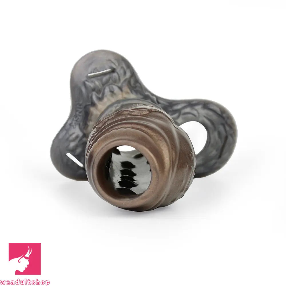 6.77in Tentacle Spiked Silicone Strap on Dildo Sleeve For Male Couples