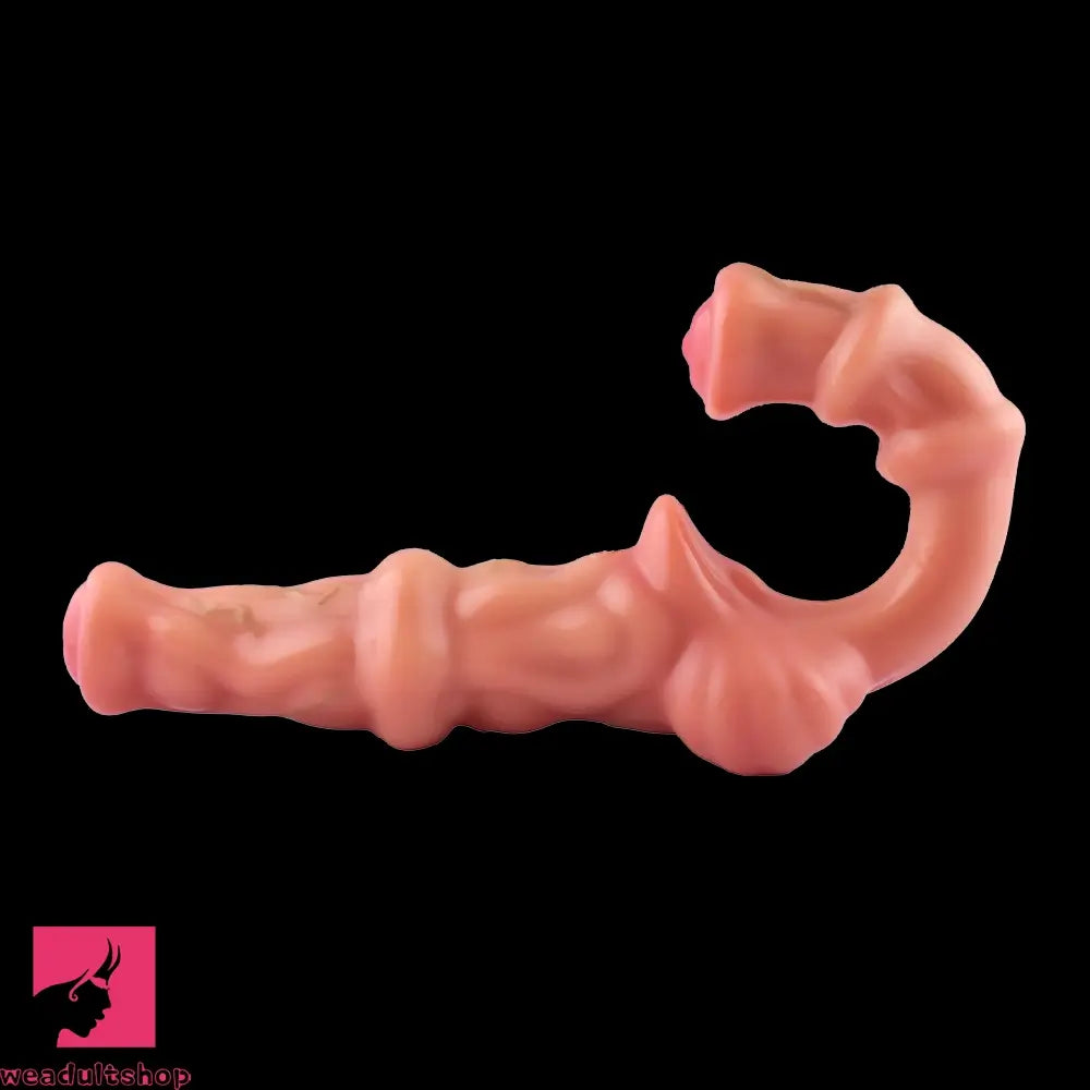 9.64in Strapless Strap on Silicone Soft Dildo For Anal Vaginal Fucking Sex