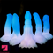 6.69in 9.44in Dinosaur Uncut Silicone Soft Luminous Penis Dildo With Tail