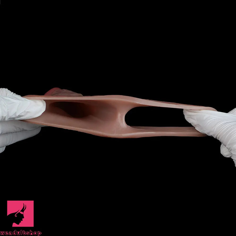 6.29in Real Feeling Skin Silicone Soft Dildo Sleeve For Durable Long Time Use