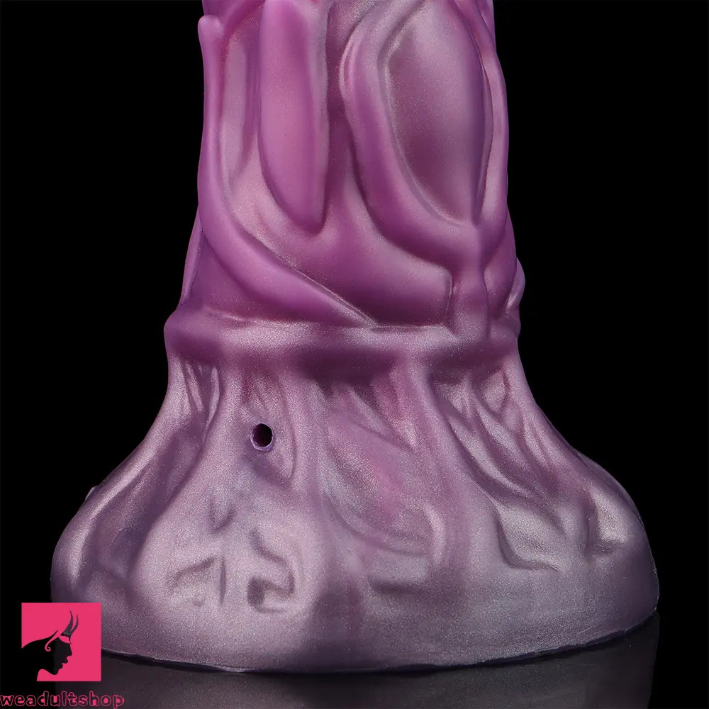 9.64in Squeezing Inflatable Alien Penis Fantasy Odd Silicone Dildo For Sex