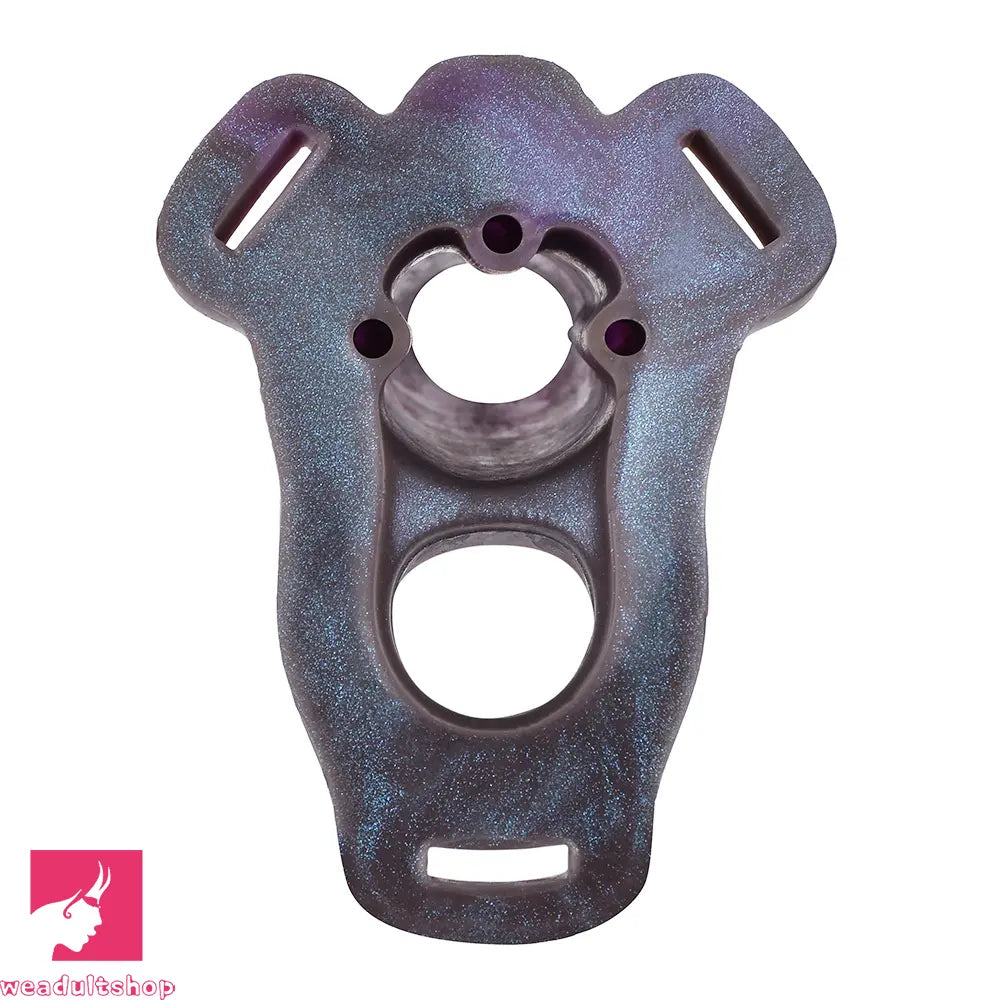 5.39in Scary Dragon Beast Creature Hollow Dildo Sleeve With Cock Ring