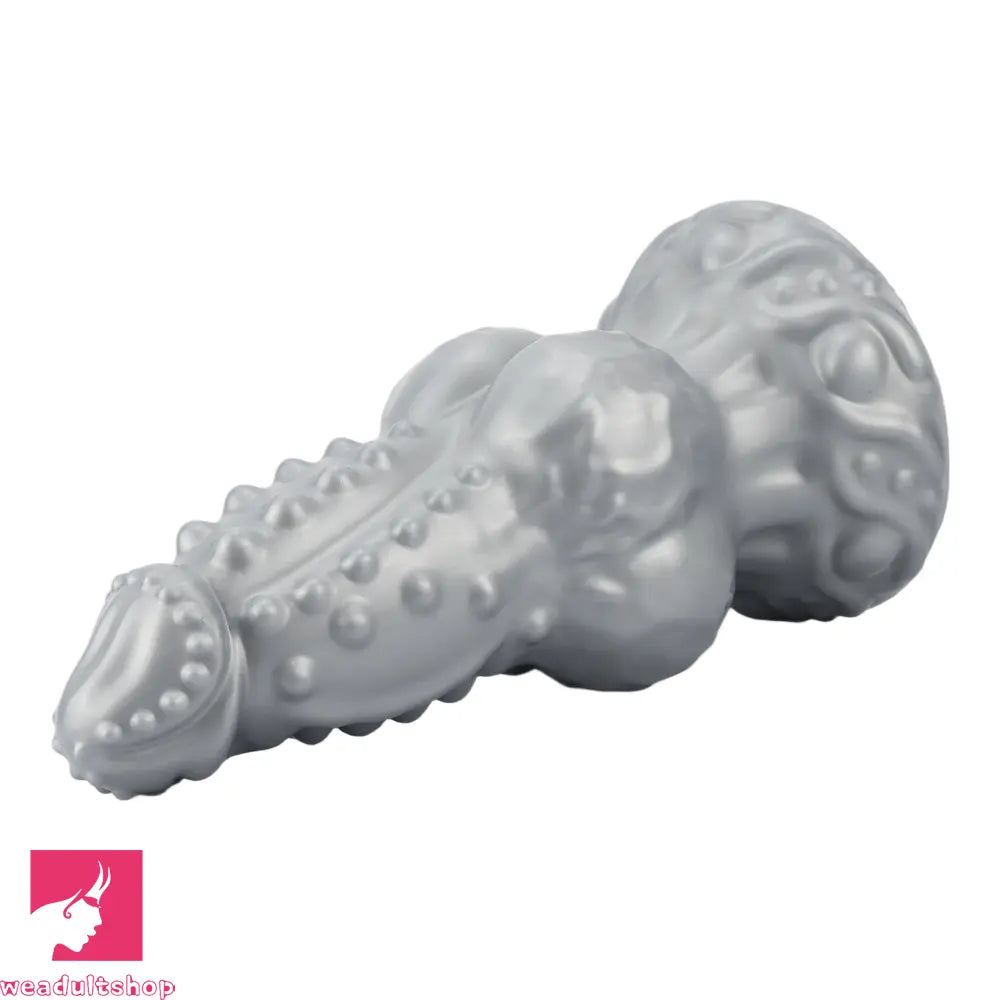 6.69in 8.66in 11.41in Spiked Tentacle Knot Silicone Big Comfortable Dildo