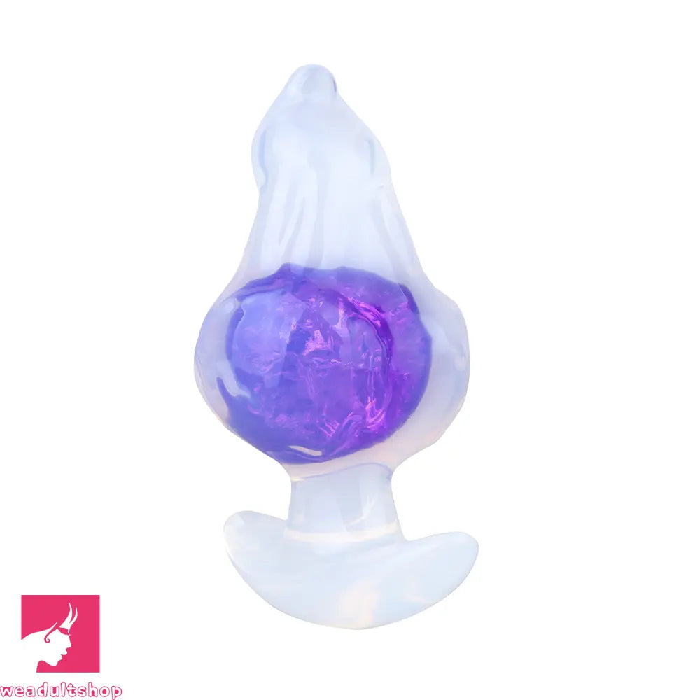 5.51in Luminous Silicone Anal Beads Dildo Anal Sex Toy For Women Sex