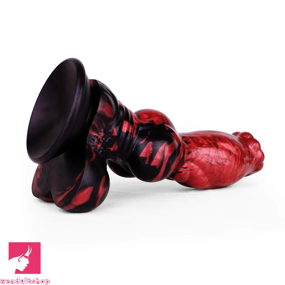 8.46in Dog Knot Super Realistic Texture Soft Deep Penetration Cock Sex Toy