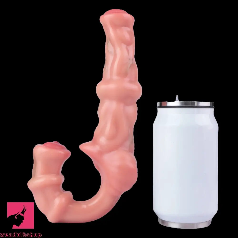 9.64in Strapless Strap on Silicone Soft Dildo For Anal Vaginal Fucking Sex