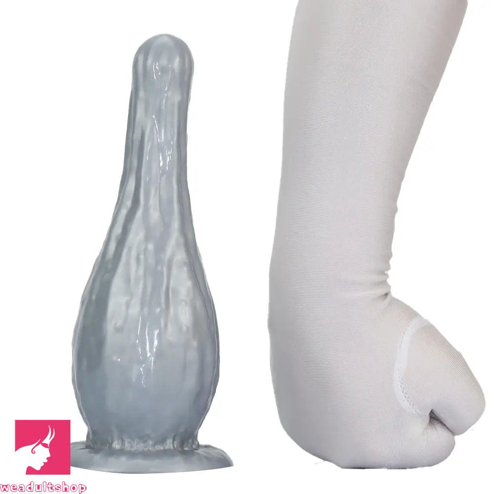 5.31in 7.08in 9.05in Fantasy Silicone Dildo Vase Shape With Suction Cup