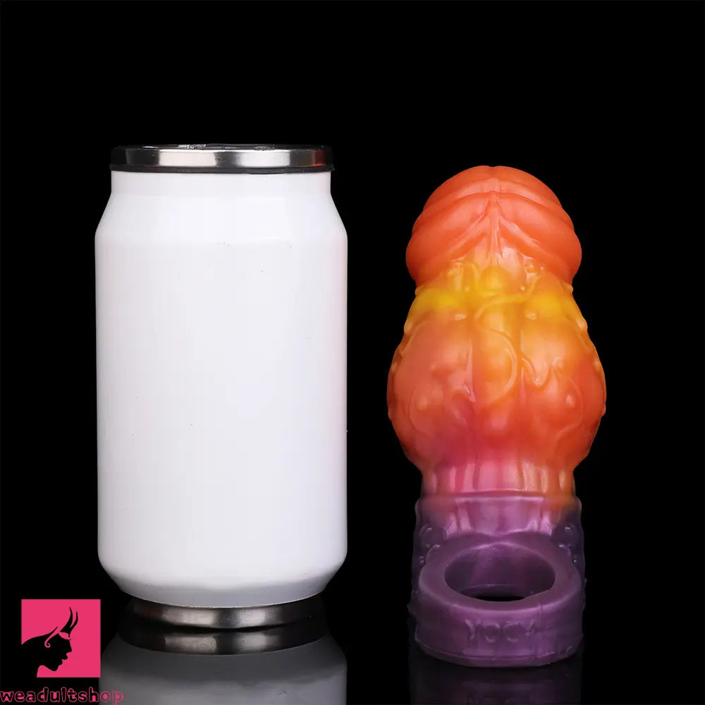 4.4in 5.27in 6.25in Dog Knot Monster Dildo Sleeve For Adult Love Toy