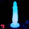 9.44in 10.8in 12.5in Big Luminous Silicone Soft Cock Dildo For Prostate