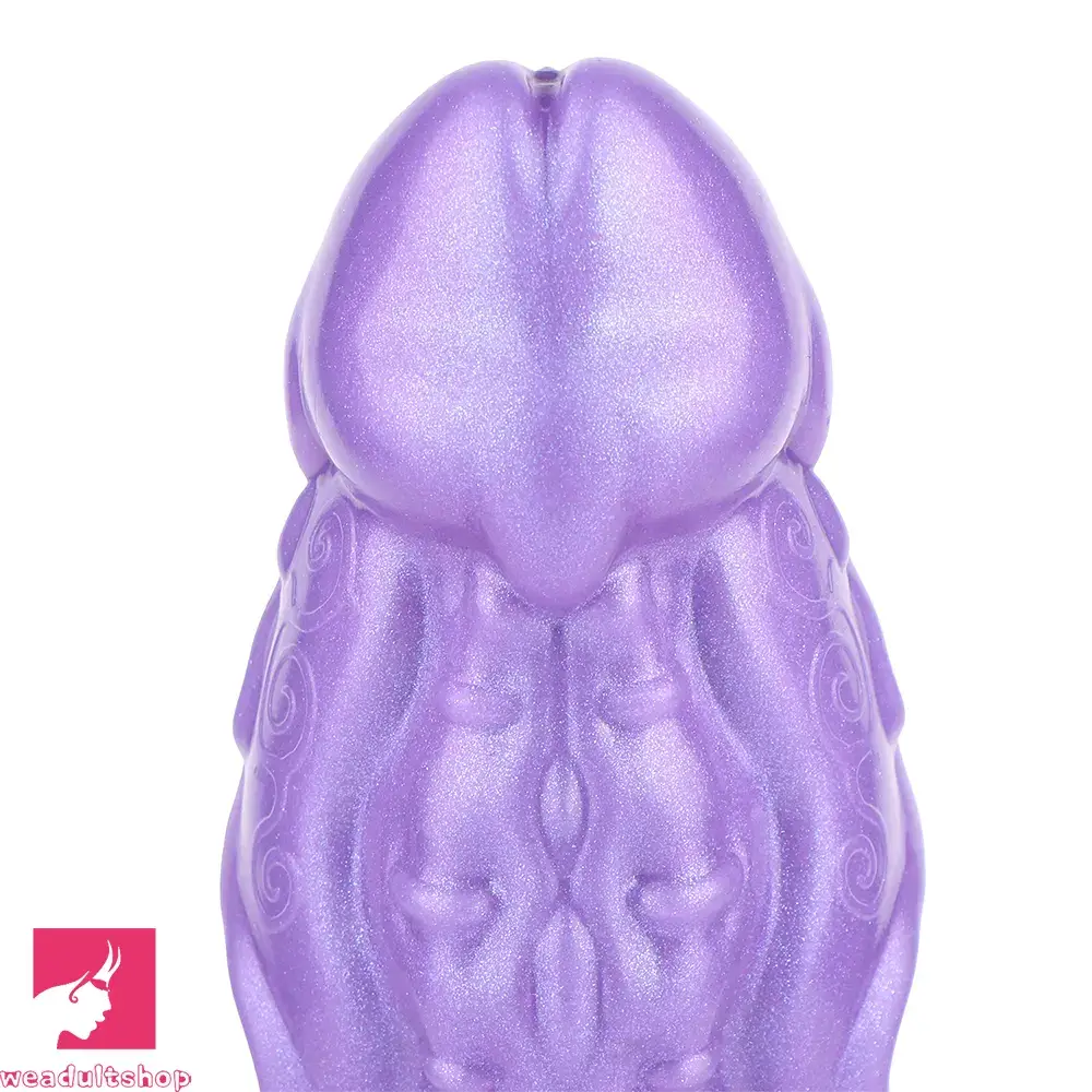 10.15in Dual Density Silicone Knot Monster Dildo G-Spot Anal Love Toy