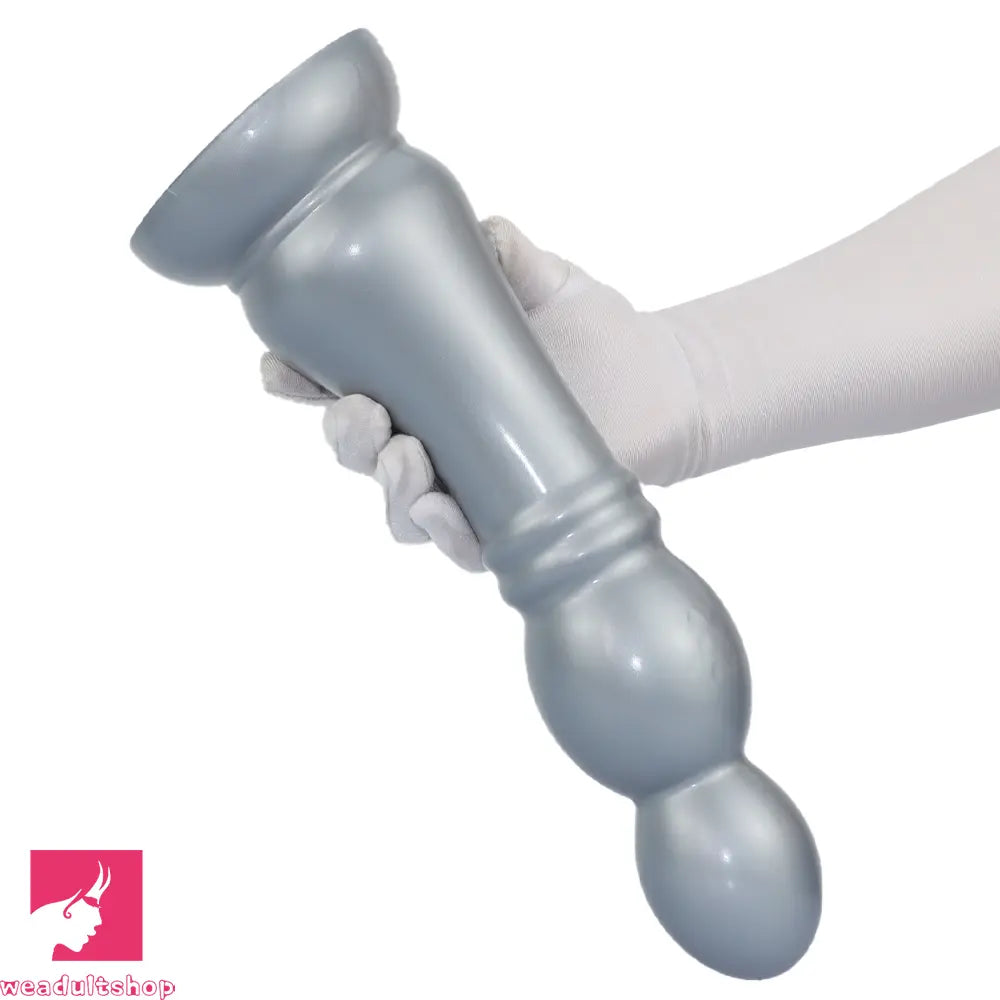 7.04in 9.84in 12.79in Chess Shape Thick Anal Plug Dildo Clitoral Love Toy