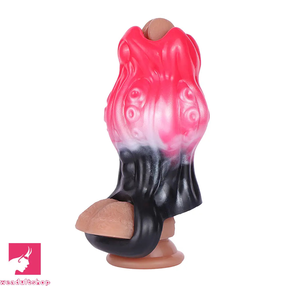 4.4in 5.11in 5.86in Fantasy Tentacle Silicone Dildo Sleeve Crown Top Quality