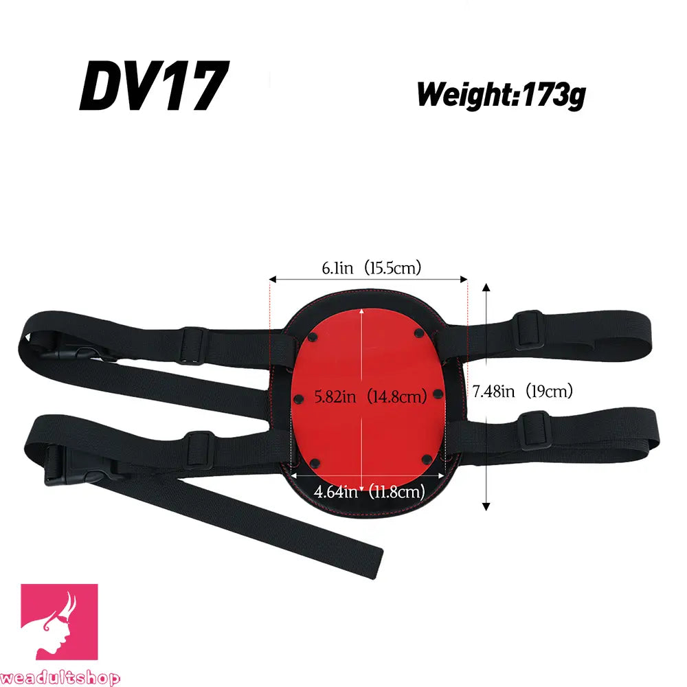 8.66in Dual Layer Silicone Strap on Ejaculating Dildo For Intimate Cock Toy