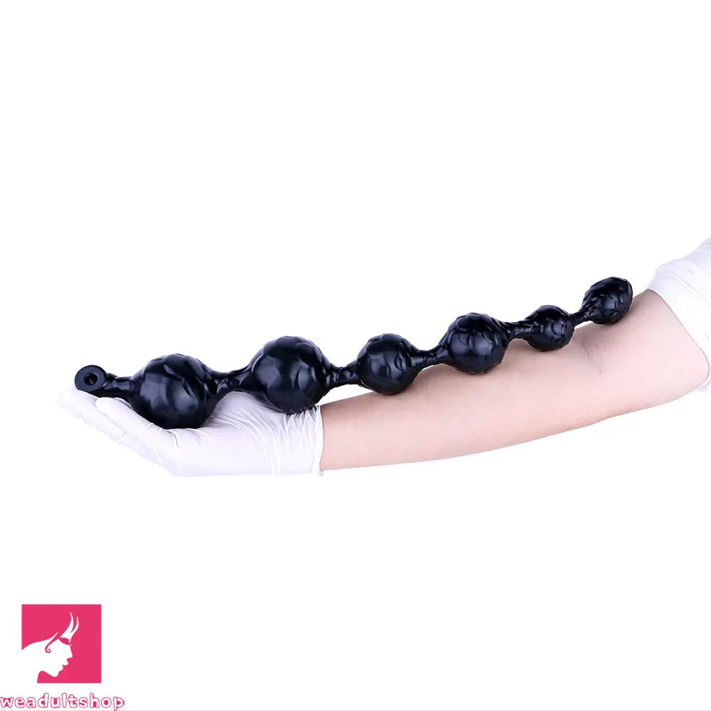 20.08in Super Huge Long Silicone Anal Beads Dildo Role-Play Cock Toy