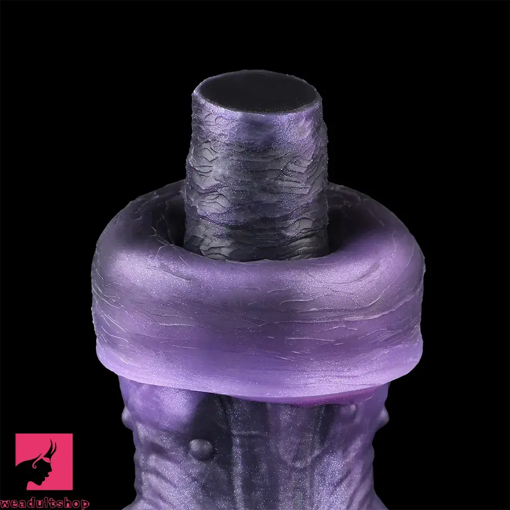 9.76in Monster Silicone Knot Ultra Soft Dildo For Couple G Spot Stimulator