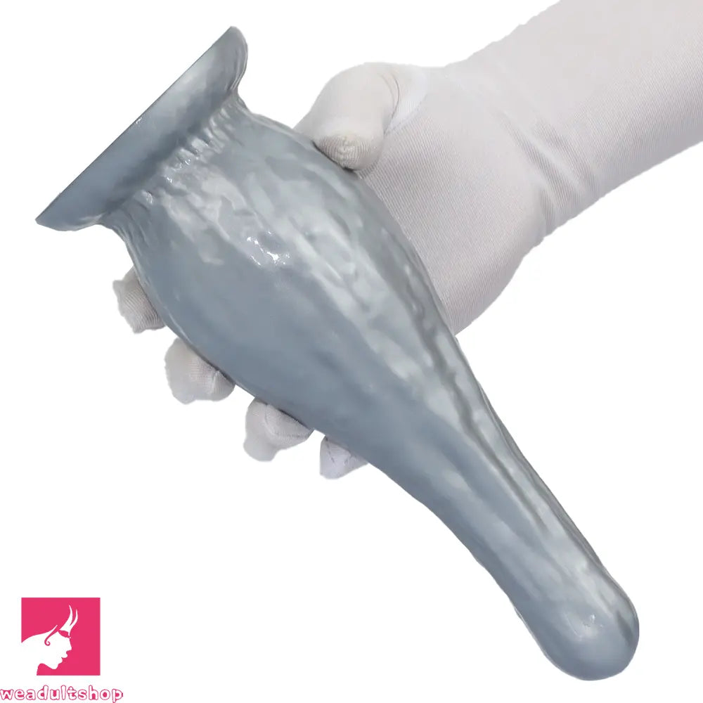 5.31in 7.08in 9.05in Fantasy Silicone Dildo Vase Shape With Suction Cup