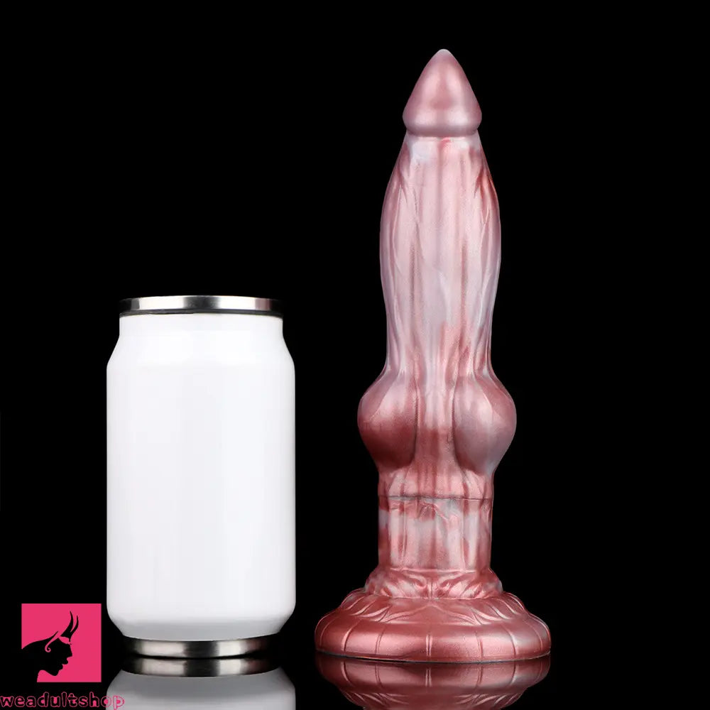 9.05in Inflatable Detachable Dual Layer Dildo High Elasticity Anal Sex Toy