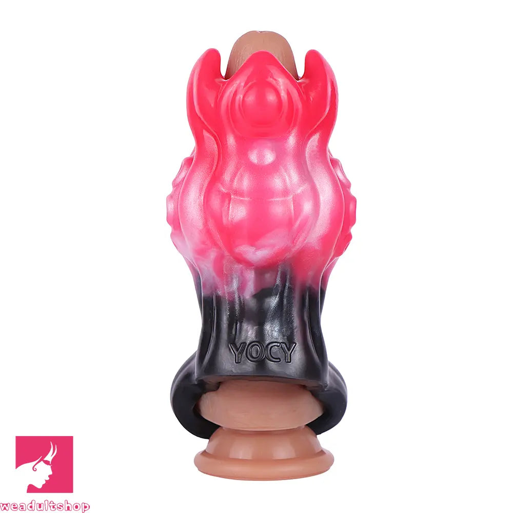 4.4in 5.11in 5.86in Fantasy Tentacle Silicone Dildo Sleeve Crown Top Quality