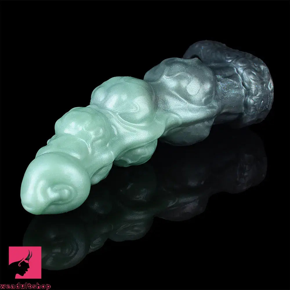8.85in Platinum Liquid Silicone Penis Sleeve Dildo For Thickening Real Toy