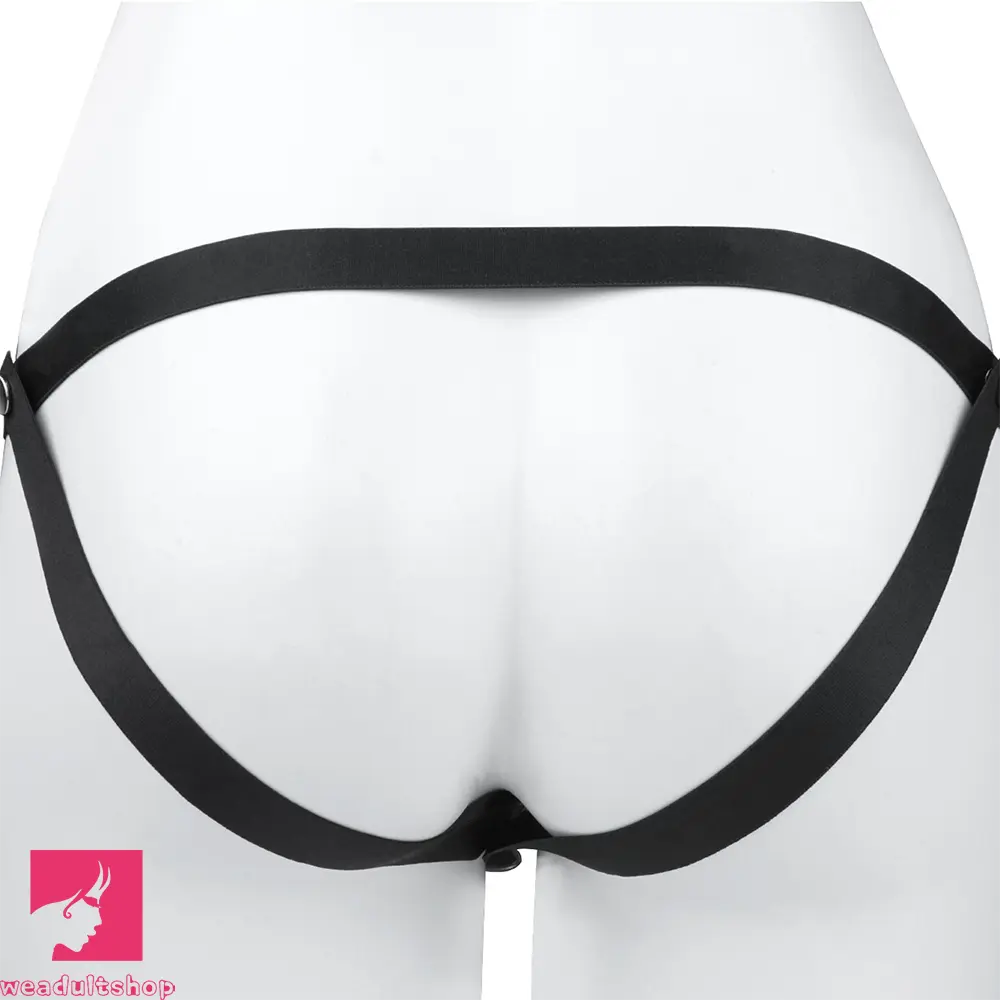 3.54in Silicone Soft Real Penis Cage Strap on Chastity Dildo With Lock