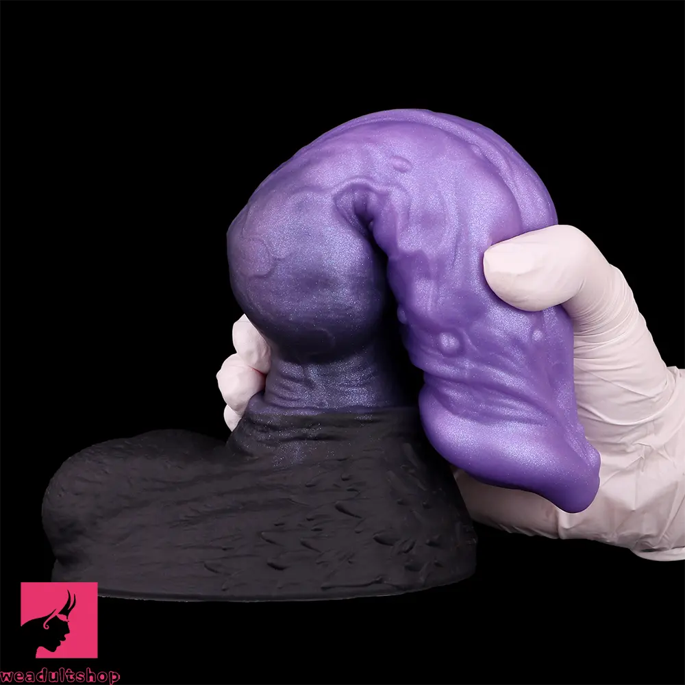 9.76in Monster Silicone Knot Ultra Soft Dildo For Couple G Spot Stimulator