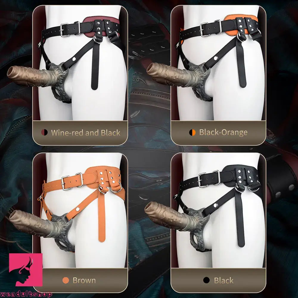 6.77in Tentacle Spiked Silicone Strap on Dildo Sleeve For Male Couples