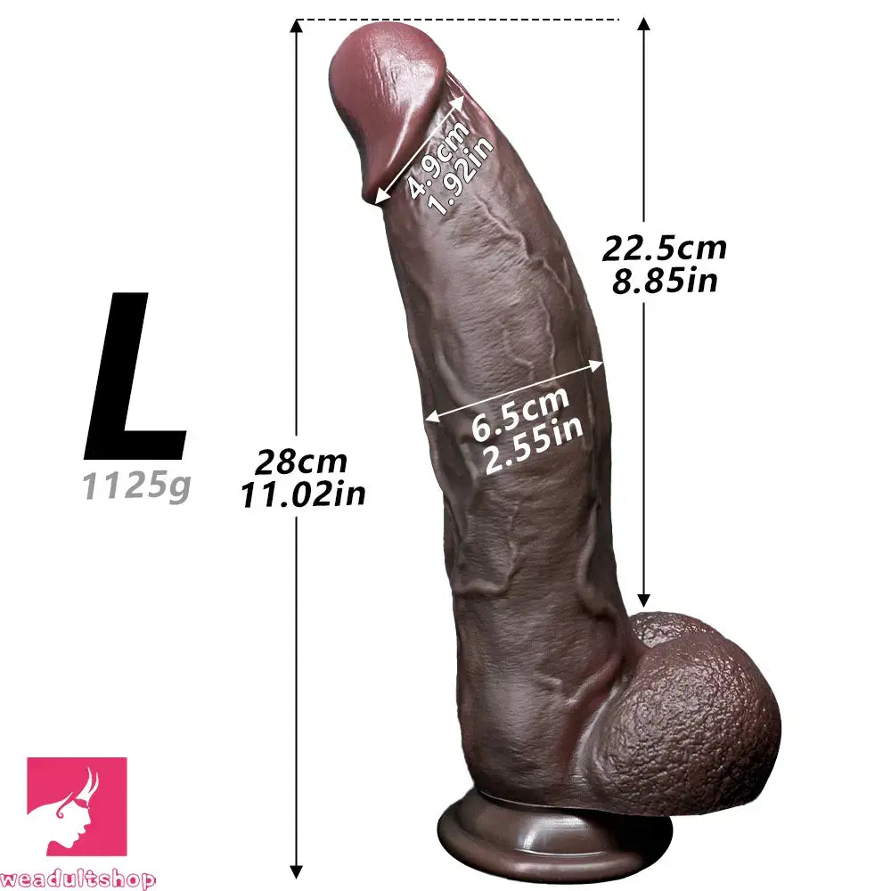 8.07in 9.44in 11.02in Strap on Big Silicone Dildo Adult Sex Toy For Cock Toy
