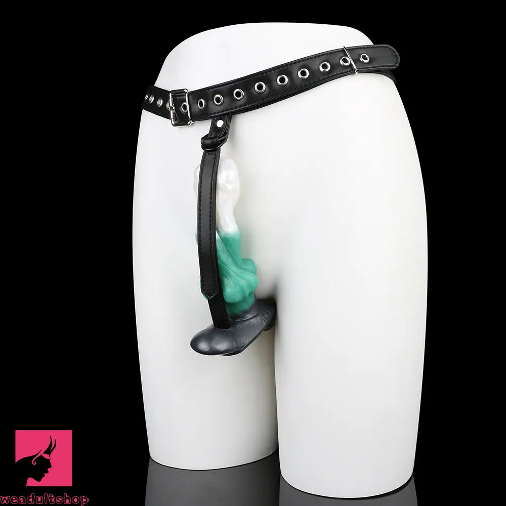 7.08in Odd Dog Knot Strap on Dildo For Fox Tail Cosplay Anus Dilator Masturbator