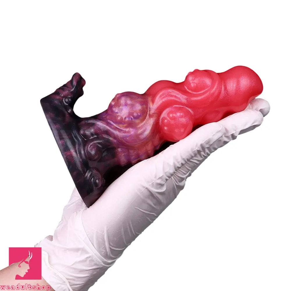 5.91in Fantasy Silicone Soft Odd Dildo Durable Construction Cock Sex