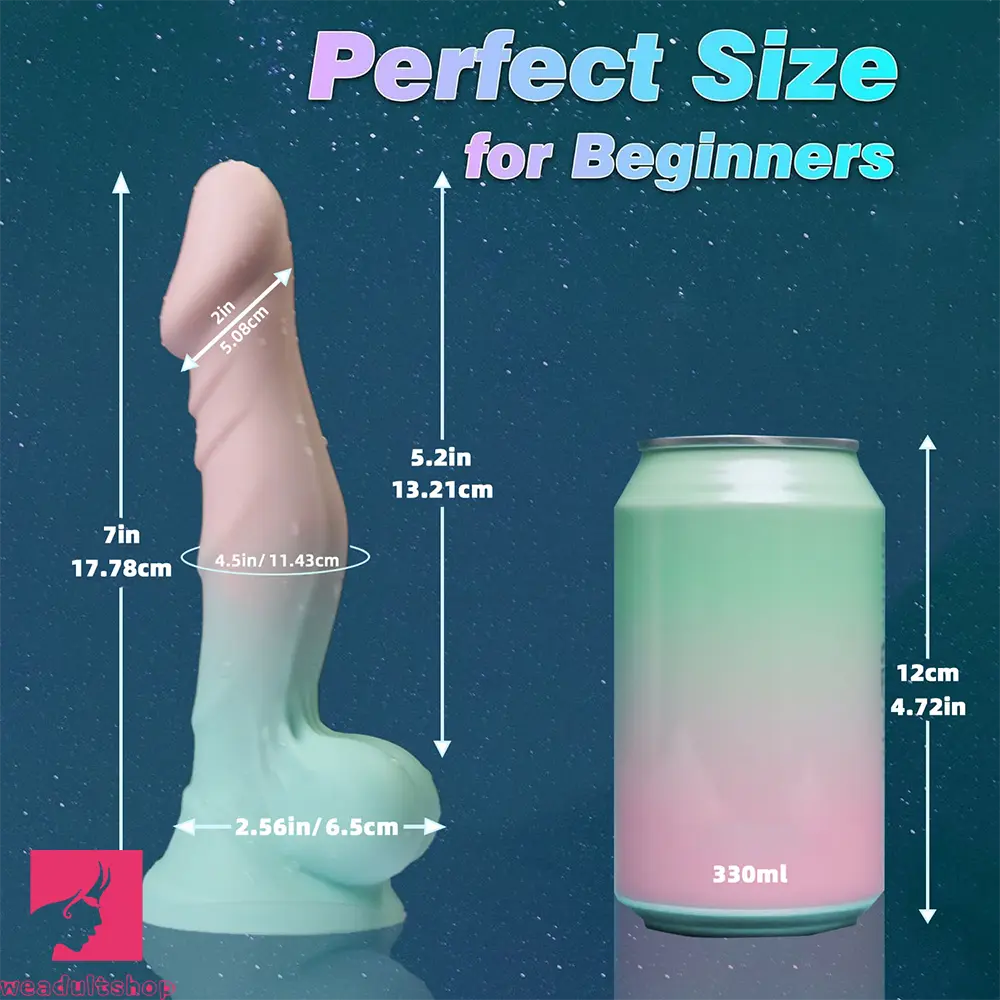 7in 8in 13in Fantasy Liquid Silicone Big Dildo Flexible Stimulator Holiday Gift