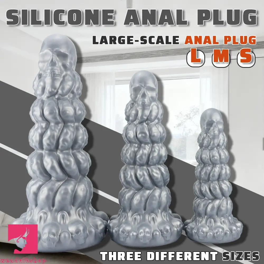 7.87in 10.23in 12.59in Scary Huge Fantasy Butt Plug Dildo Sex Toy Masturbator