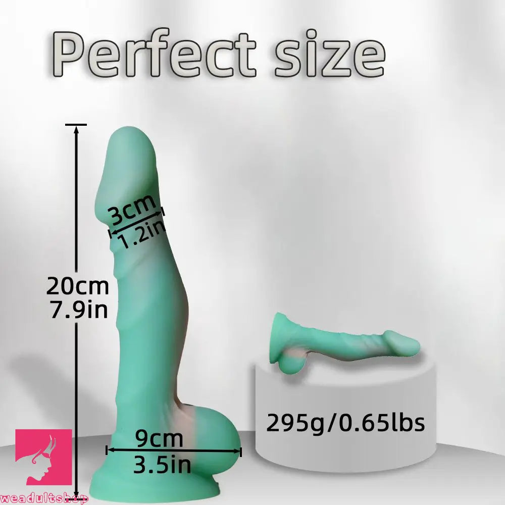 7in 8in 13in Fantasy Liquid Silicone Big Dildo Flexible Stimulator Holiday Gift
