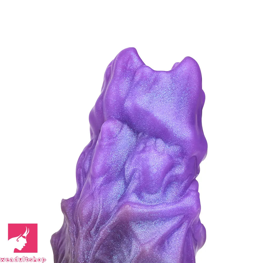5.39in Scary Dragon Beast Creature Hollow Dildo Sleeve With Cock Ring