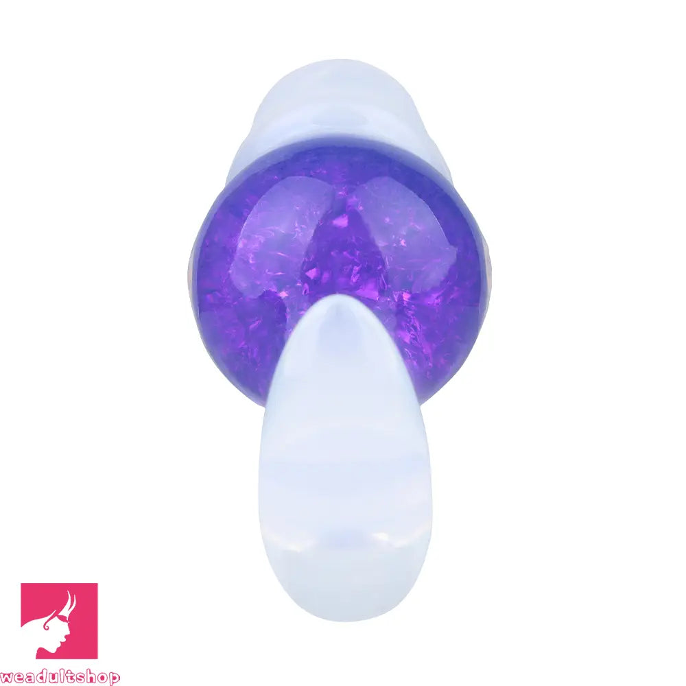 4.96in Luminous Silicone Anal Beads Dildo Anal Sex Toy For Adult Cock