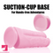 7.8in Dual-Ended Realistic Silicone Dildo For Pleasure Prostate Massage