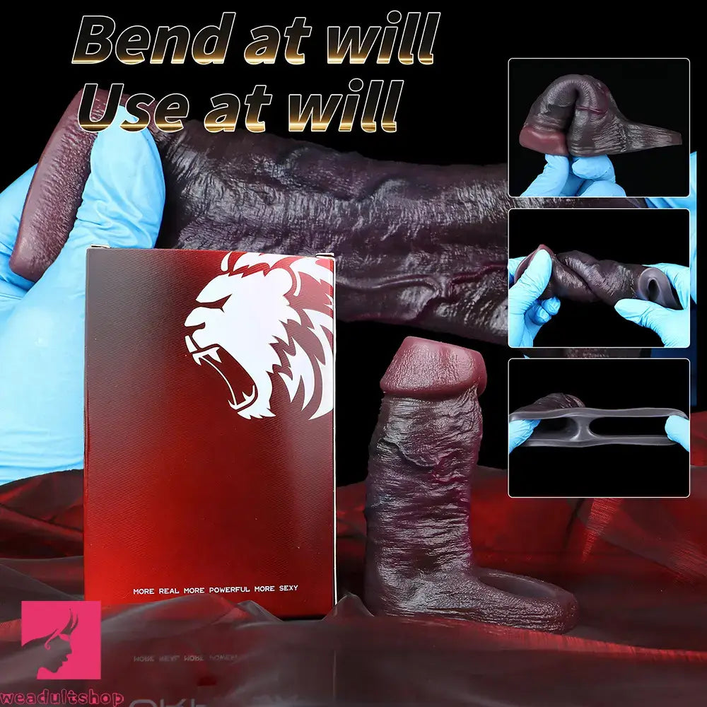 4.01in 4.72in 5.9in Lifelike Cock Sleeve Dildo Prostate Massage Cock Toy