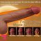 8.66in Realistic Silicone Thrusting Vibrating Heated Rotation Penis Toy