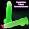 7.48in 9.25in Luminous Silicone Soft Dildo For Men Women Fucking Sex