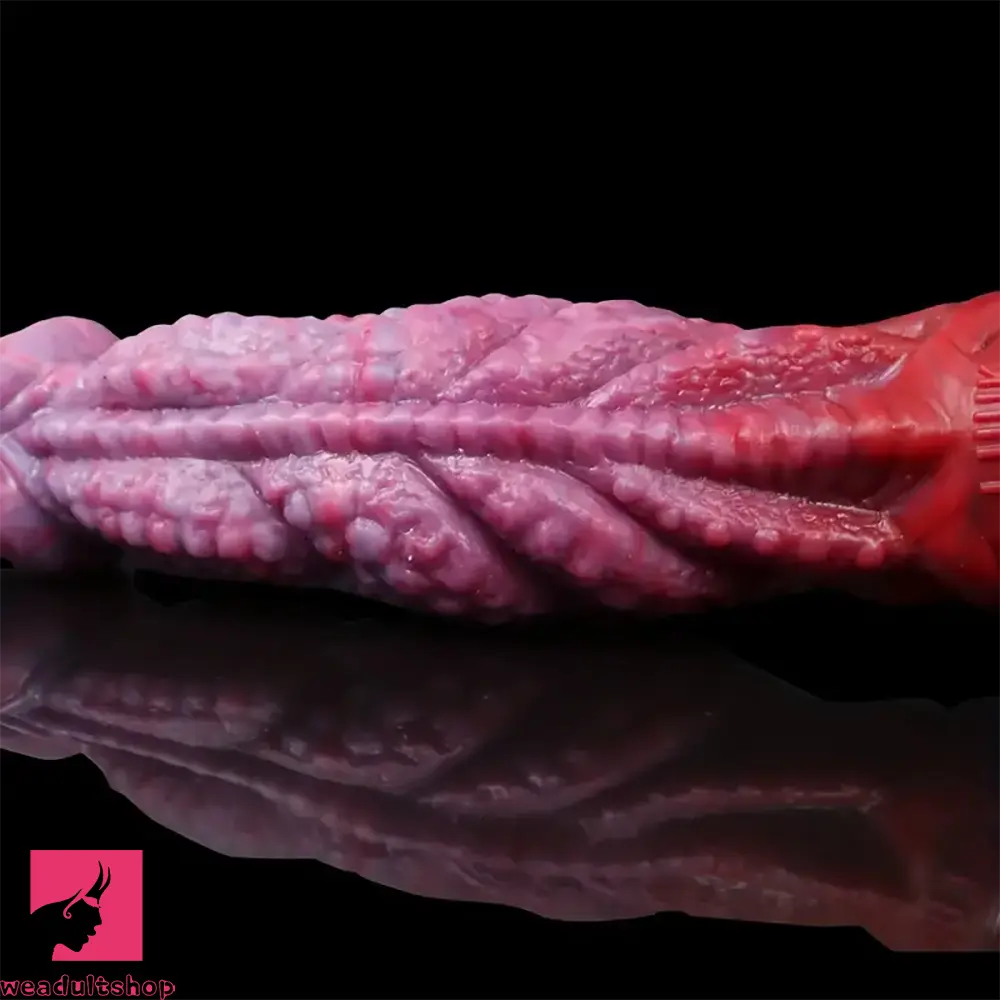 13.78in Big Long Double Sided Silicone Dragon Monster Women Dildo
