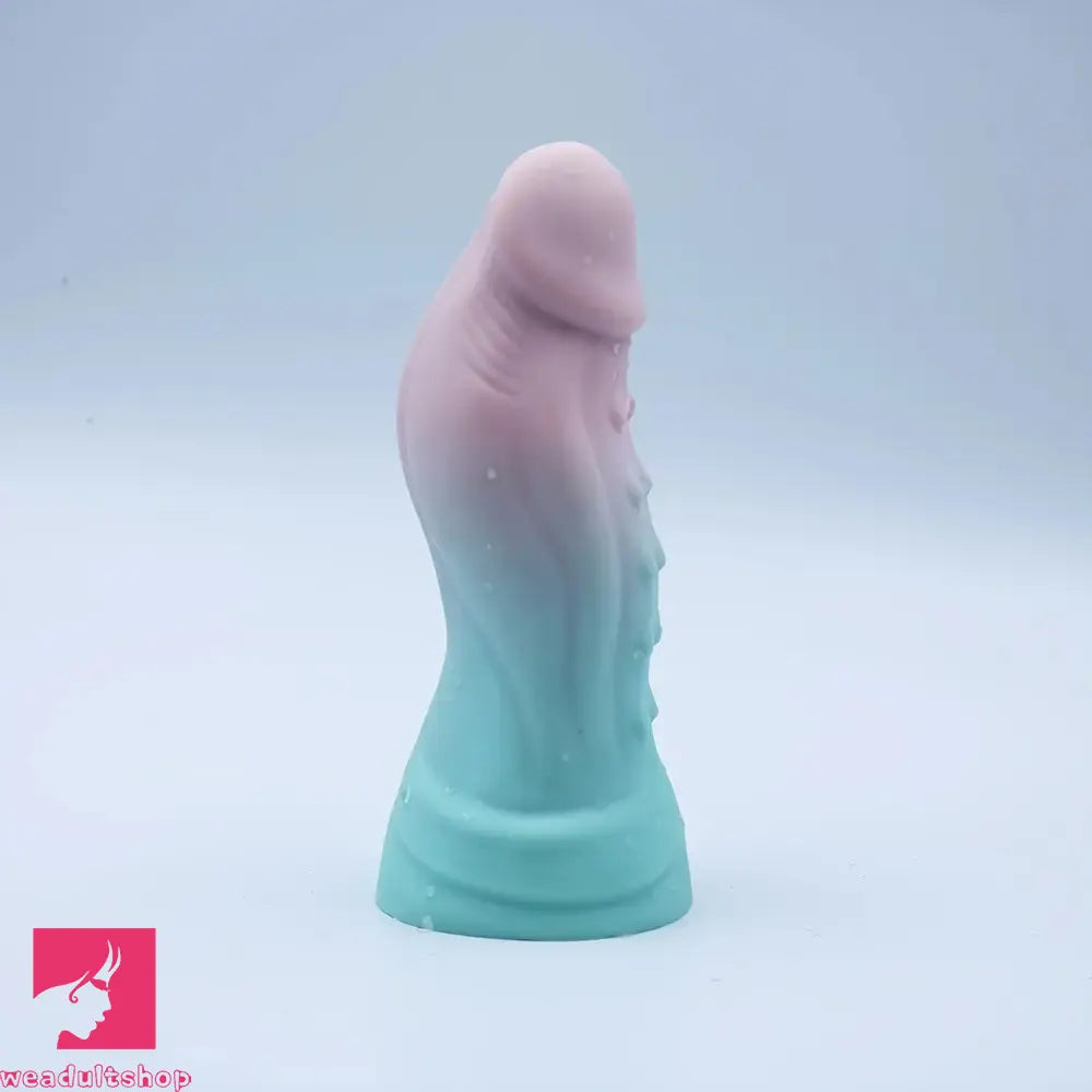6.89in Realistic Animal Spiked Suction Cup Soft Silicone Clit Colorful Dildo