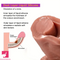 8.3in 9.6in 10.8in 12.2in Real Veins Personal Soft Big Real Prostate Dildo