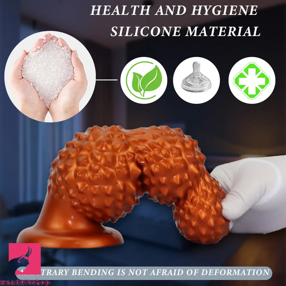4.52in 6.73in 9.44in Lychee Shape Silicone Soft Butt Plug Dildo Sexy Product